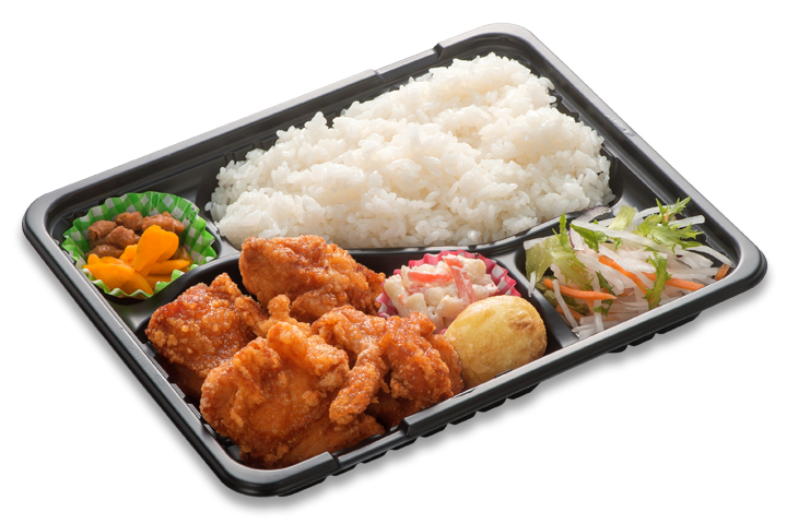 ニンニク醤油からあげ弁当
