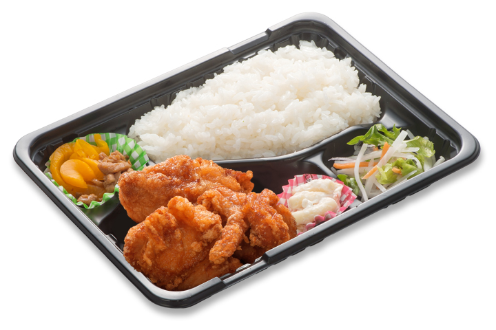 ニンニク醤油からあげ弁当