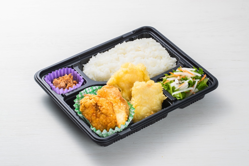とり天ムネ塩弁当